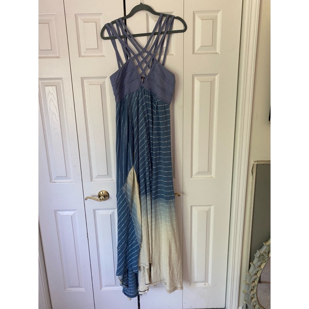Free people blue beach dress